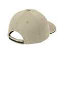 Port Authority  Sandwich Bill Cap with Striped Closure.  C830