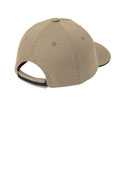 Port Authority  Sandwich Bill Cap with Striped Closure.  C830