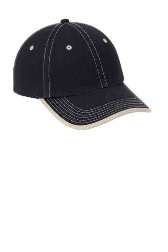 Port Authority ®  Vintage Washed Contrast Stitch Cap.  C835