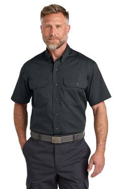CornerStone ® Short Sleeve Select Ripstop Shirt CSW175 CornerStone ® Short Sleeve Select Ripstop Shirt CSW175