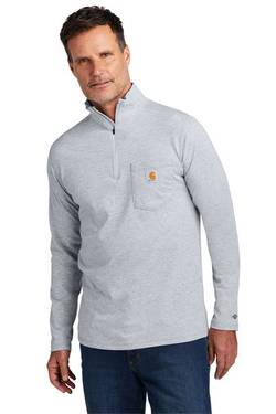 Carhartt Force ® 1/4-Zip Long Sleeve T-Shirt CT106660 Carhartt Force ® 1/4-Zip Long Sleeve T-Shirt CT106660