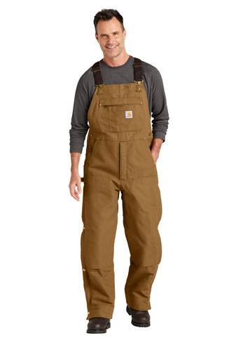 Carhartt ®  Tall Firm Duck Insulated Bib Overalls CTT106672