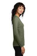 District ®  Women's Perfect Blend ®  CVC Long Sleeve Tee DT110