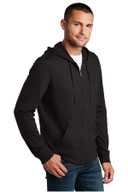 District ®  Jersey Full-Zip Hoodie. DT1100
