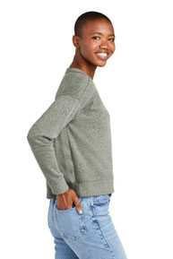 District ®  Women's Perfect Tri ®  Fleece V-Neck Sweatshirt DT1312