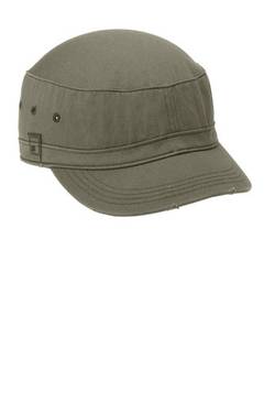 District ® Distressed Military Hat. DT605 District ® Distressed Military Hat. DT605