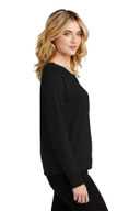 District ®  Women's Featherweight French Terry ™  Long Sleeve Crewneck DT672