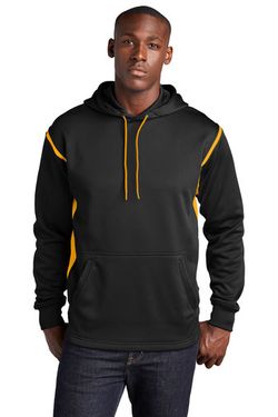 Sport-Tek ® Tech Fleece Colorblock Hooded Sweatshirt. F246 Sport-Tek ® Tech Fleece Colorblock Hooded Sweatshirt. F246