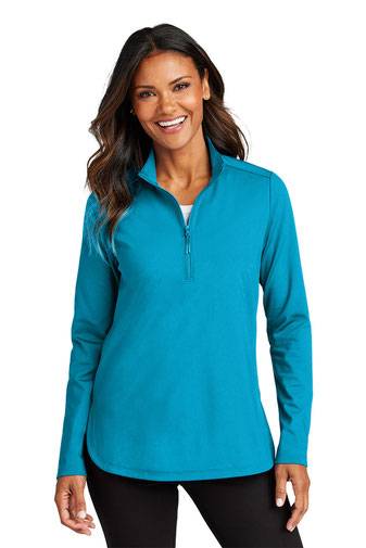 Port Authority ®  Ladies C-FREE ®  Double Knit 1/4-Zip LK880