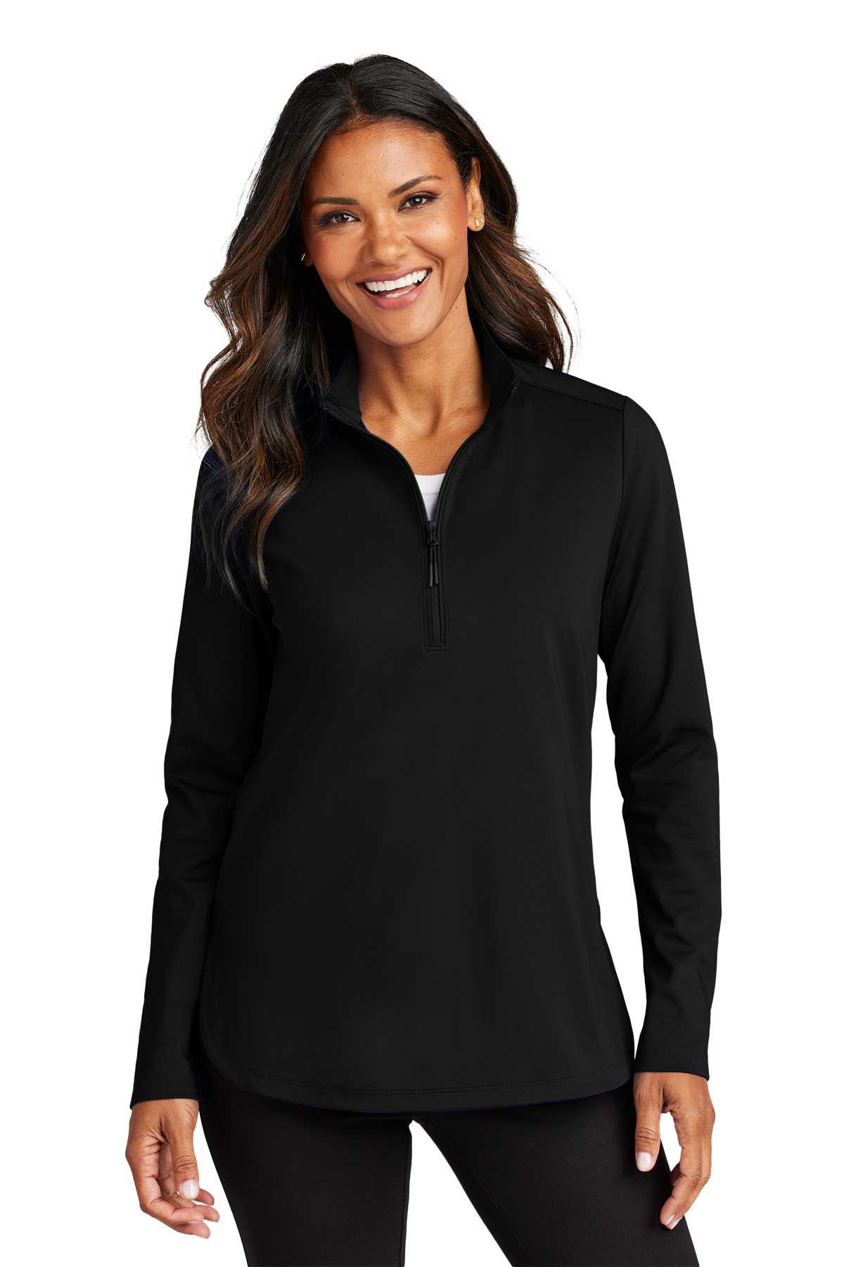 Port Authority ®  Ladies C-FREE ®  Double Knit 1/4-Zip LK880