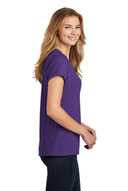 Port & Co  ®  Ladies Fan Favorite  ™  Blend V-Neck Tee. LPC455V