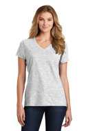 Port & Co  ®  Ladies Fan Favorite  ™  Blend V-Neck Tee. LPC455V