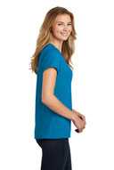 Port & Co  ®  Ladies Fan Favorite  ™  Blend V-Neck Tee. LPC455V