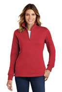 Sport-Tek ®  Ladies 1/4-Zip Sweatshirt. LST253