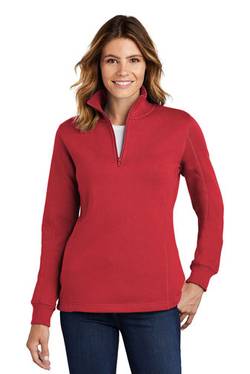 Sport-Tek ® Ladies 1/4-Zip Sweatshirt. LST253 Sport-Tek ® Ladies 1/4-Zip Sweatshirt. LST253