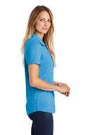 Sport-Tek  ®  Ladies PosiCharge  ®  Tri-Blend Wicking Polo. LST405