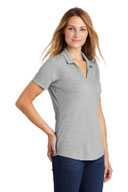 Sport-Tek  ®  Ladies PosiCharge  ®  Tri-Blend Wicking Polo. LST405