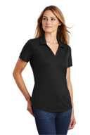 Sport-Tek  ®  Ladies PosiCharge  ®  Tri-Blend Wicking Polo. LST405