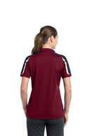 Sport-Tek ®  Ladies Tricolor Shoulder Micropique Sport-Wick ®  Polo. LST658