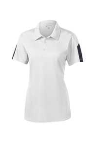 Sport-Tek® Polo - Ladies PosiCharge® Active Textured Colorblock Polo Shirt LST695