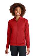 Sport-Tek ®  Ladies Sport-Wick ®  Stretch Full-Zip Cadet Jacket LST857