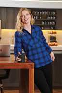 Port Authority ®  Ladies Plaid Flannel Shirt LW669