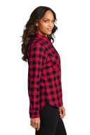 Port Authority ®  Ladies Plaid Flannel Shirt LW669