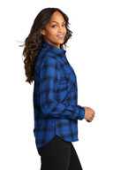 Port Authority ®  Ladies Plaid Flannel Shirt LW669