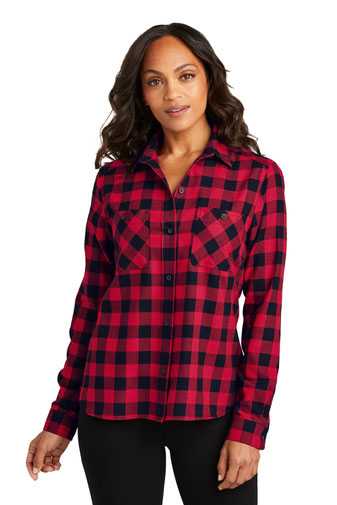 Port Authority ®  Ladies Plaid Flannel Shirt LW669