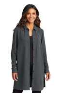 Port Authority ®  Ladies Textured Crepe Long Tunic LW715