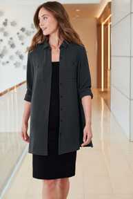 Port Authority ®  Ladies Textured Crepe Long Tunic LW715