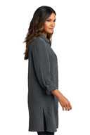 Port Authority ®  Ladies Textured Crepe Long Tunic LW715
