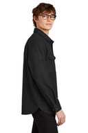 Mercer+Mettle ™  Long Sleeve Twill Overshirt MM2020