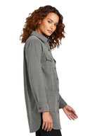 Mercer+Mettle ™  Women's Long Sleeve Twill Overshirt MM2021