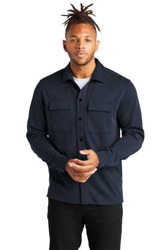 Mercer+Mettle ™  Double-Knit Snap Front Jacket MM3004