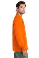 Port & Co® T-Shirt - Men's Long Sleeve Core Cotton Tee PC54LS