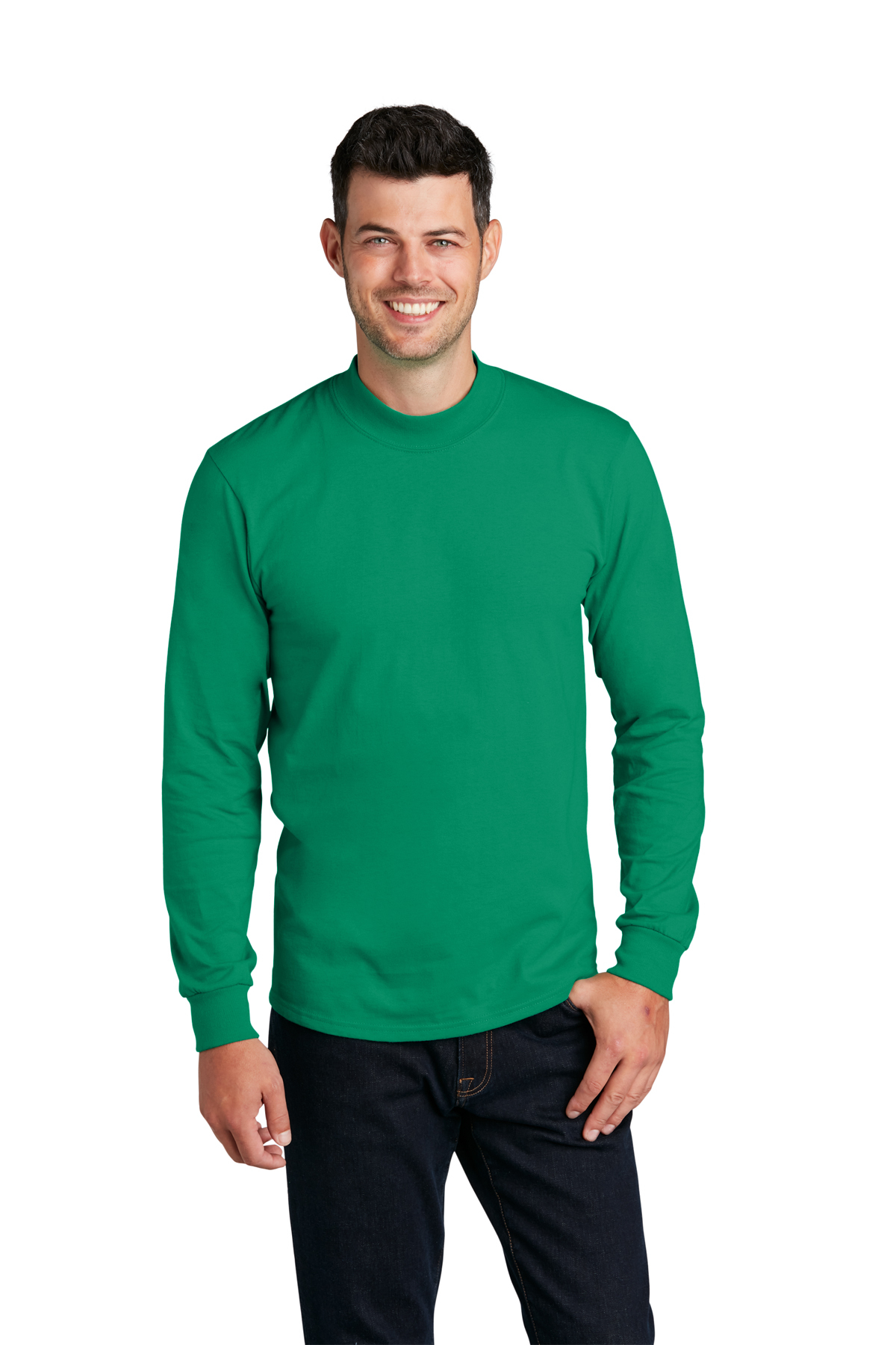 Port & Company Men's Tall Essential Pocket T-Shirt (PC61PT) - Super Soft Heavyweight Tee