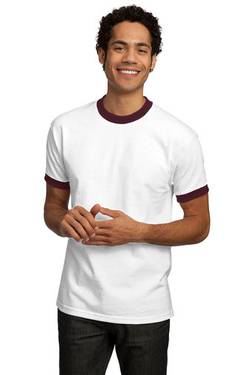 DISCONTINUED Port & Company ® - Ringer T-Shirt. PC61R DISCONTINUED Port & Company ® - Ringer T-Shirt. PC61R