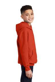 Port & Company ®  - Youth Core Fleece Pullover Hooded Sweatshirt.  PC90YH