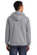 Port & Co ®  -  Essential Fleece Full-Zip Hooded Sweatshirt.  PC90ZH