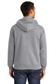 Port & Company ®  -  Essential Fleece Full-Zip Hooded Sweatshirt.  PC90ZH