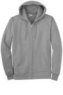 Port & Co ®  -  Essential Fleece Full-Zip Hooded Sweatshirt.  PC90ZH
