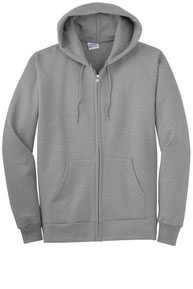 Port & Company ®  -  Essential Fleece Full-Zip Hooded Sweatshirt.  PC90ZH