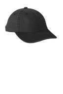 Port Authority  Garment-Washed Cap.  PWU