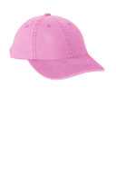 Port Authority  Garment-Washed Cap.  PWU
