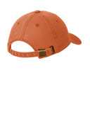 Port Authority  Garment-Washed Cap.  PWU