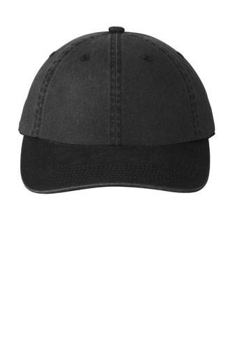 Port Authority  Garment-Washed Cap.  PWU