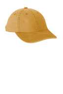 Port Authority  Garment-Washed Cap.  PWU
