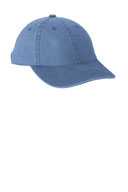 Port Authority  Garment-Washed Cap.  PWU