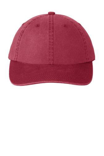 Port Authority  Garment-Washed Cap.  PWU